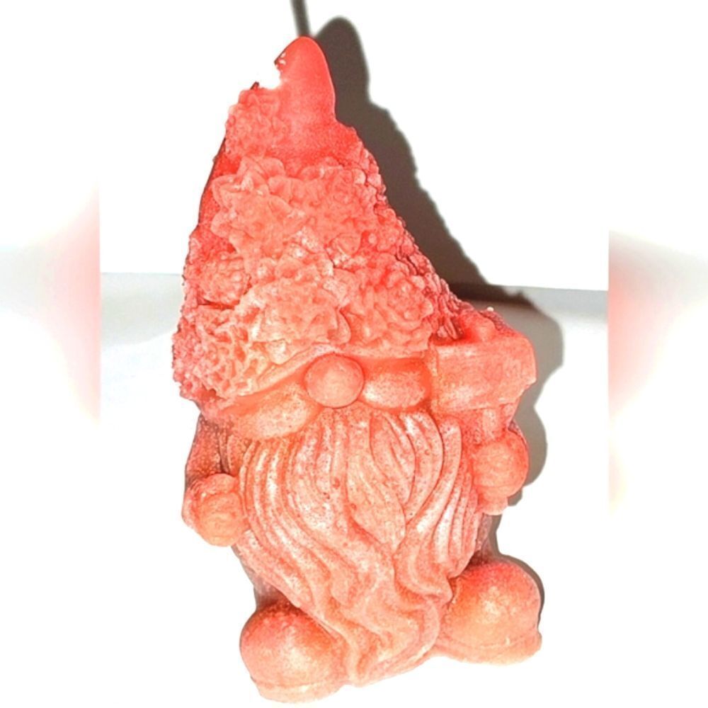Hand crafted limited edition gnome holiday candle